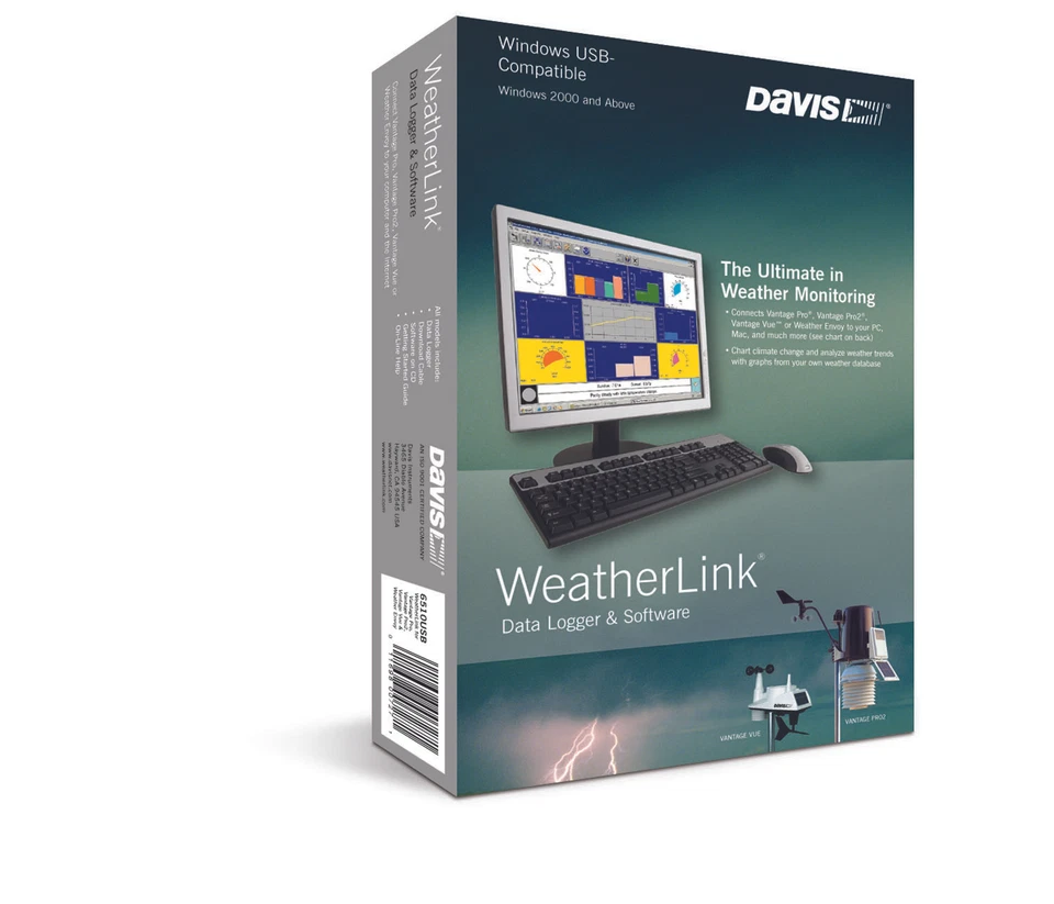Davis WeatherLink Serial Port Data Logger for Vantage Pro/Pro2/Vue/Envoy WINDOWS - Image 4 of 4