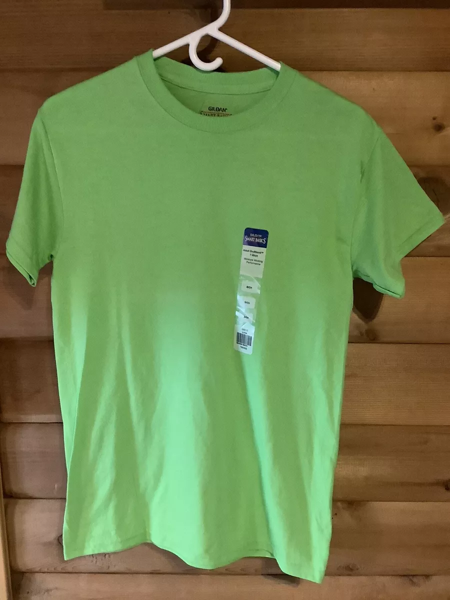 lime green gildan t shirt