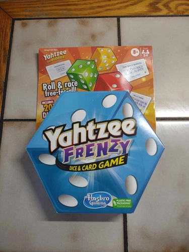 Yahtzee Frenzy Dice And Card Game