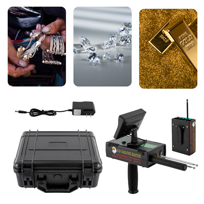 1200M LED Long Range Metal Gold Diamond Detector Finder Treasure Hunter Digger
