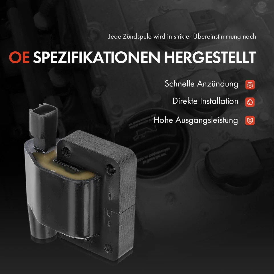 Bobina de encendido módulo de encendido para Suzuki Vitara Cabrio ET TA TD 1.6AWD 1988-1998 - Imagen 3 de 4