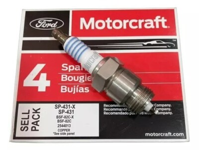 Set of 8 Spark Plug Motorcraft SP-431 BSF82C, BSF82CF6 Copper | eBay