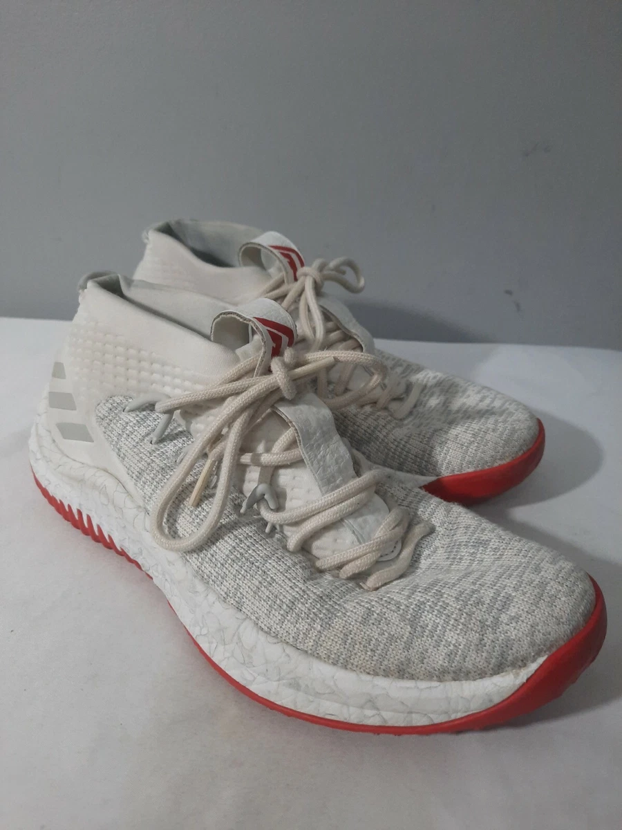Adidas YKWTII Slip On Sneakers Men s Size 8.5 White Gray Red eBay