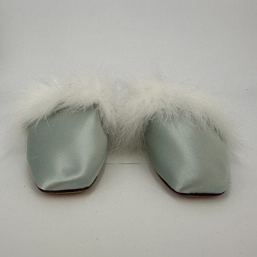 Zapatos para dormir para mujer como nuevos Manon Mulas plumas desmontables talla 36 5-5,5 - Imagen 3 de 11