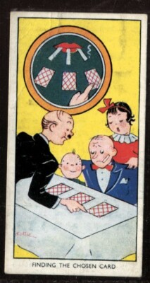 Tabakkarte, Carreras, AMUSING MAGIC TRICKS & HOW TO DO THEM, 1937, #36