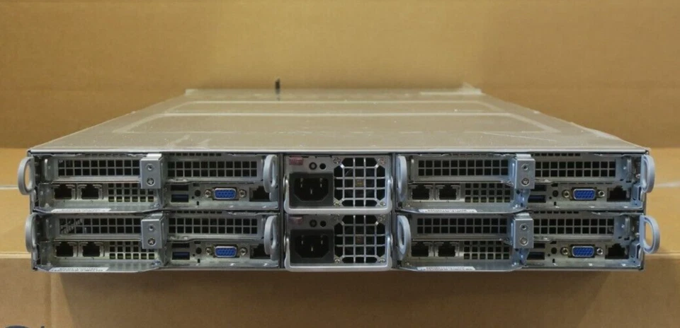NEW Supermicro SuperServer 6029TP-HC0R 12x 3.5" Bay 4x X11DPT-PS CTO Server Node - Image 3 of 4