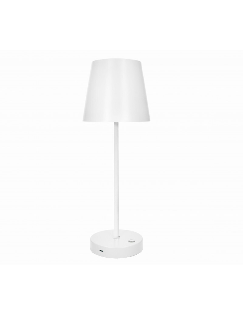 Lampada led touch altair bianco metal
