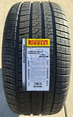 ONE NEW 295/45ZR20 Pirelli Scorpion Zero All Season AS A/S Run
