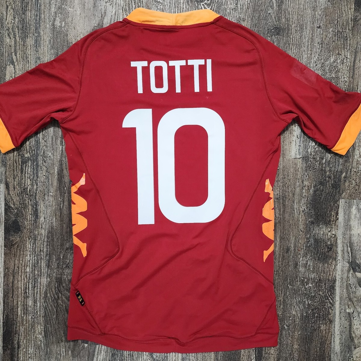 新品　00s トッティ　20 ユニフォーム　kappa 選手支給品】F・トッティ ＃20 イタリア代表 2000（H