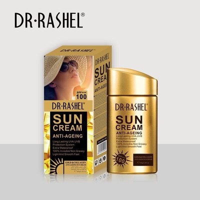 DR RASHEL Sun Cream SPF100 Anti-Ageing UVA/UVB Protection Original free shipping