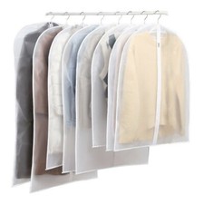 6 X Kleiderschrank Wandbehang Bekleidung Abdeckung Suit Kleidersack Kleider