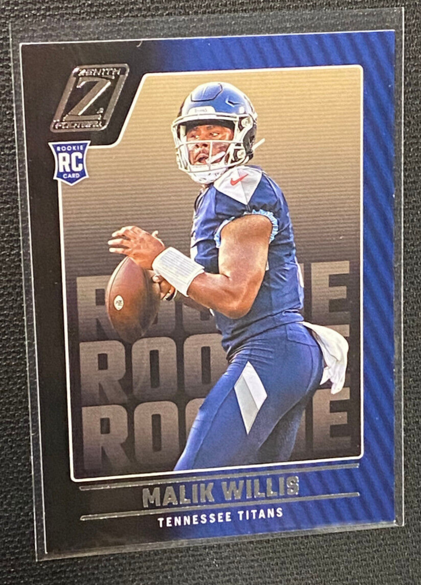 2022 Panini Zenith Malik Willis #103 Rookie RC Tennessee Titans