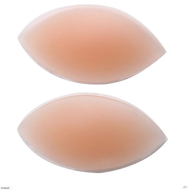 (C olives) Silicone Breast Enhancers Chicken Fillets Bra Insert Pad