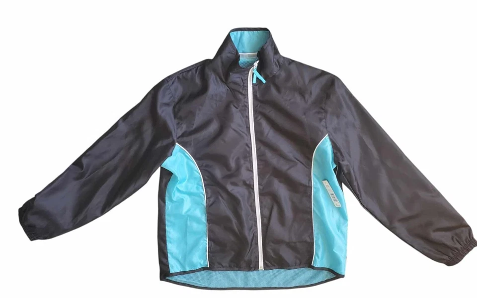 De Colección Años 80 90 Conjunto Cortavientos Mujer L Chaqueta Pantalones Traje de Pista Hip Hop Activo NUEVO Foto 2 de 4