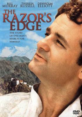 THE RAZOR'S EDGE Movie POSTER 27x40 C Bill Murray Catherine Hicks Theresa