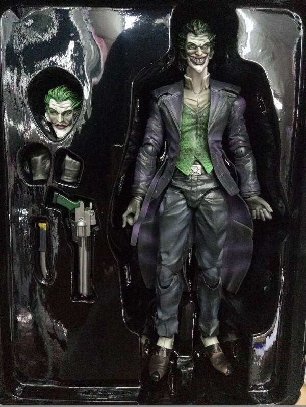 Batman: Arkham Origins Play Arts Kai Joker Action Figures Toys The