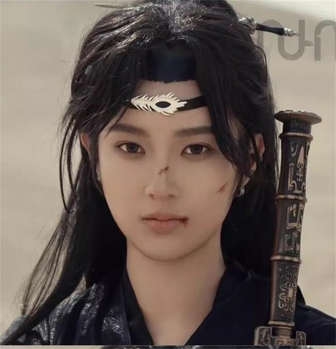 China Hanfu Headdress Headband Crown Hair Accessories 抹额 unisex - Picture 4 of 9