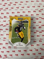 2021 Playoff Base 4th Down #49 Eric Ebron - Pittsburgh Steelers