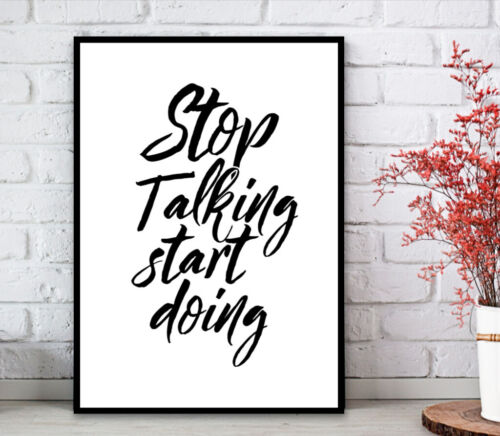 FINE ART QUALITY Inspirational Motivational Prints. Home Wall Picture Quotes - Picture 13 of 24