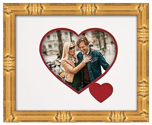 Hearts & Love Heart Wooden Picture Frames