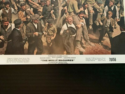 1969 Sean Connery in The Molly Maguires Color Movie Still