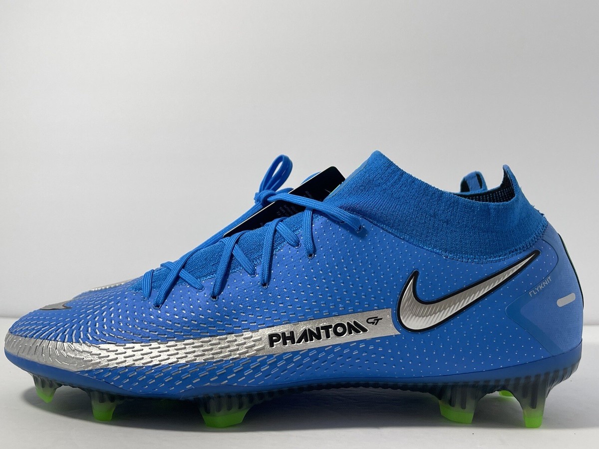 Nike ファントム GT Elite FG Nike Men's Phantom GT Elite FG - Lime/Blue – Azteca Soccer