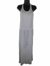 Athleta Gray Racerback Maxi Dress Womens XS Stretch