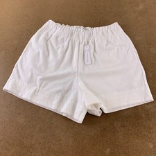 Gentle Fawn Women's Size Medium White Terry Towel High Rise Tyler Short NWT