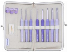 Tulip Knitting Needles Crochet Set ETIMO Murasaki TEM-001 Cushion Grip Purple