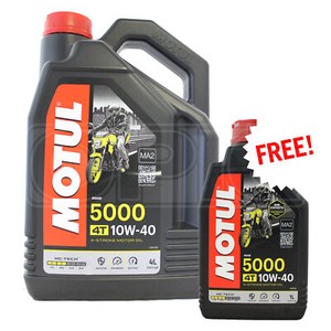 Motul 5000 10w 40 4t Motorcycle Engine Oil 10w40 4l 1l Free 5 Litres 5l 3374650246994 Ebay