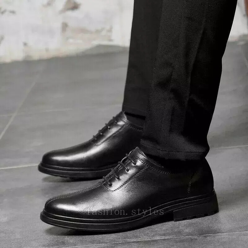 SAOLA Scarpe stringate uomo eleganti business lavoro casual Oxford pelle inglese punta tonda