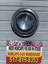 1967-69 Lincoln Continental 1 Hubcap Original Beautiful Used Rare Stainless 1967-69 Lincoln Continental 1 Hubcap Original Beautiful Used Rare Stainless