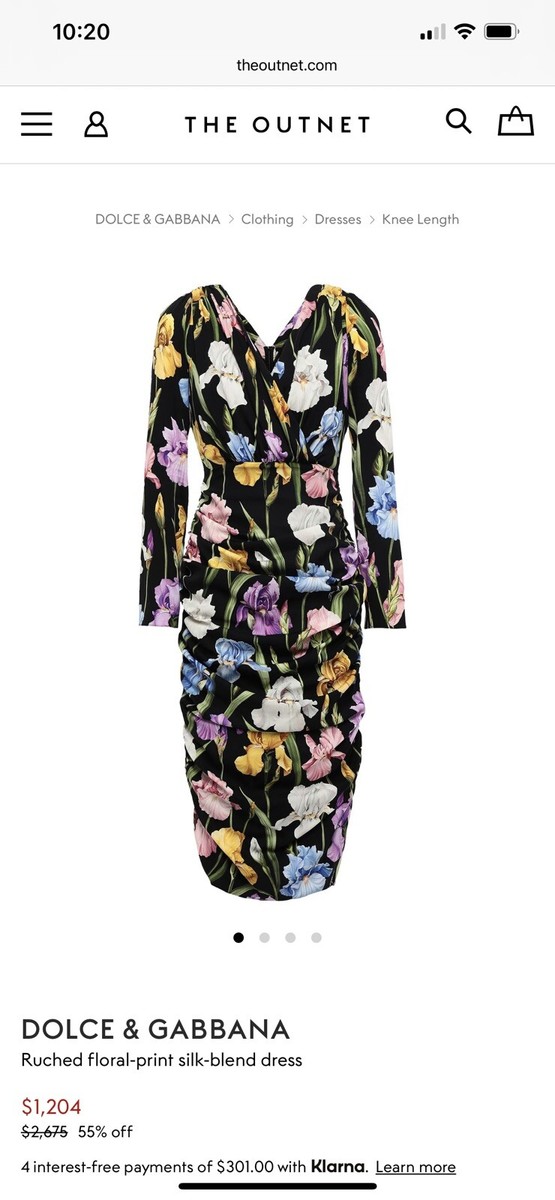 美しい♪◇Floral Print ドレス◇Dolce & Gabbana Flower-print dress in Print for Women | Dolce&Gabbana® US