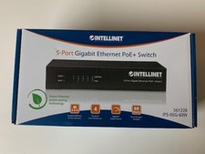 Intellinet 5 Port Gigabit Ethernet PoE+ Switch