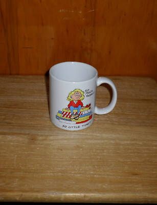 So Much Fabric So Little Time Ceramic Coffee Mug  -  by In Stitches - NWOT