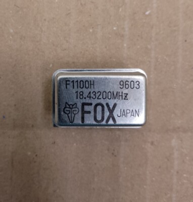 5 x NEU F1100H Fox 18,432MHz 4 Pin Kristall Oszillator Takt. Porto mit Sendungsverfolgung.