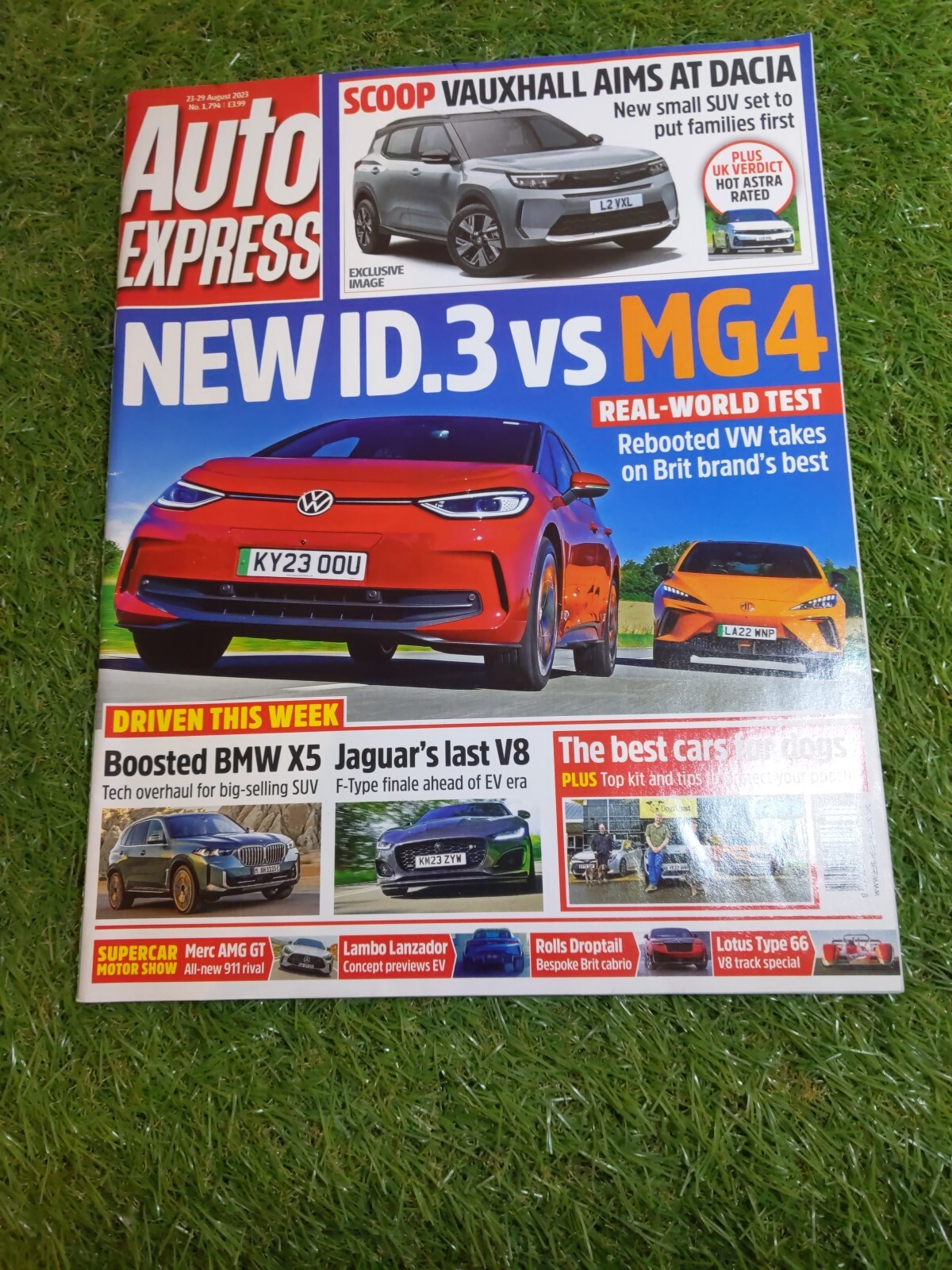 Auto Express Magazine 23 -29 August 2023 Issue 1,794 Car Infusiasts Collection