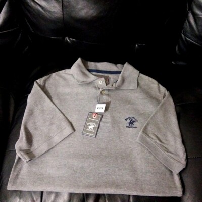 🆕BEVERLY HILLS POLO CLUB STYLE M20355RO9 MIDGREY HEATHER