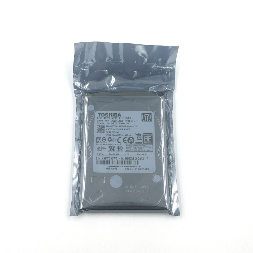 Toshiba 1 TB SATA III 5400 RPM 64 MB 2.5" 8 GB Hybrid SSD MQ02ABD100H Hard Drive - Image 3 of 3