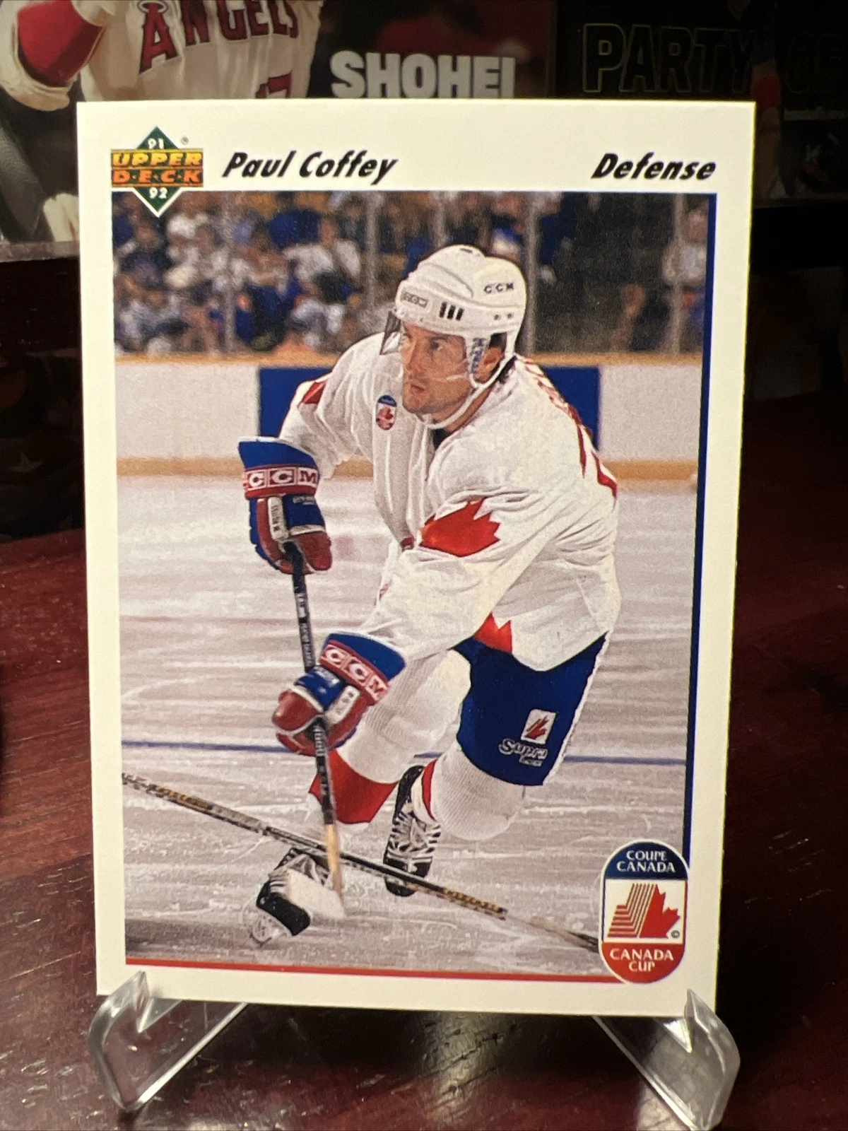 Paul Coffey trading card