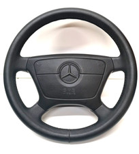 Mercedes leather steering wheel w201 190 W202 w124 w140 r129 SL TE CE SE SEL -24