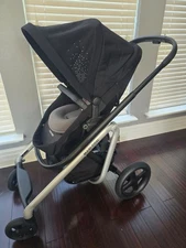 *Used* Maxi-Cosi Lila Single-to-Double Stroller - Nomad Black