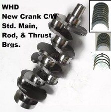 New Crankshaft C/w Std, Main, Rod & Thrust Bearings Fits Hyundai R557a