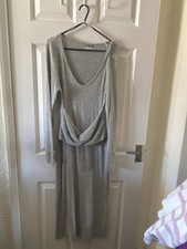 Womenâs Grey Knit Dress By Beloved Size 12 Super soft