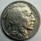 1937 Buffalo Nickel Exact Coin Imaged #BF386