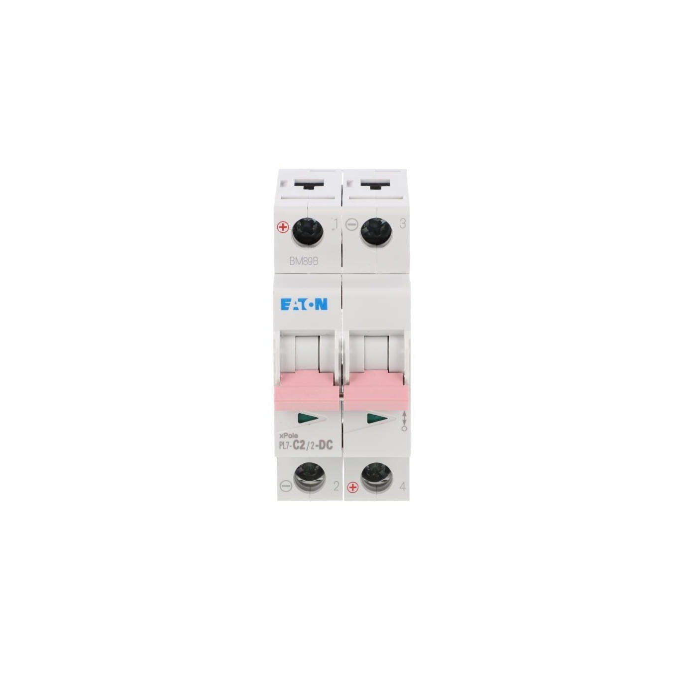 Interruttore magnetotermico 10kA DC PL7-C2/2-DC 264896 - Immagine 2