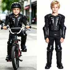 Youth Dirt Bike Gear with Chest Protector Kne...