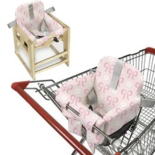 Padded Shopping Cart Cover for Baby Boy  Girl, High Chair Cover for Restaura...