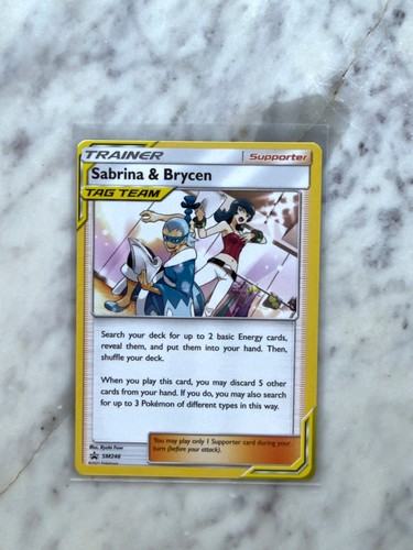 Sabrina & Brycen Promo SM Promos SM246 NM