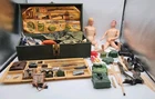 Large Lot Of GI Joe 1960s Figures Clothes Weapons Accessories And Chest